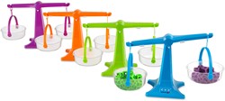 Learning Resources - Nestable Pan Balances, Set of 4