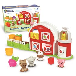 Learning Resources - Peekaboo Learning Barnyard Playset