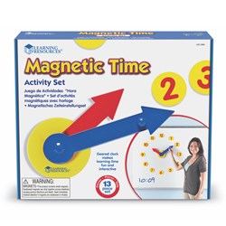 Learning Resources - Magnetic Time Activity Set