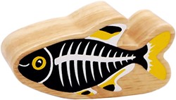 Lanka Kade - Zwart-witte Röntgenvis (klein)