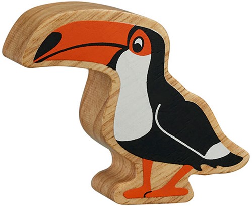 Lanka Kade - Zwarte-oranje Toekan (klein)