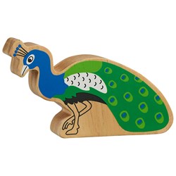 Lanka Kade - Blauwe-groene Pauw (medium)
