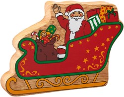 Lanka Kade - Rode Kerstman in een slee