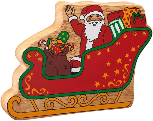 Lanka Kade - Rode Kerstman in een slee