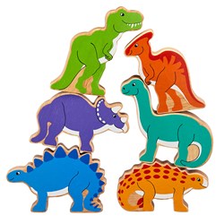 Lanka Kade - Speelset Dinosaurussen (6 delig)