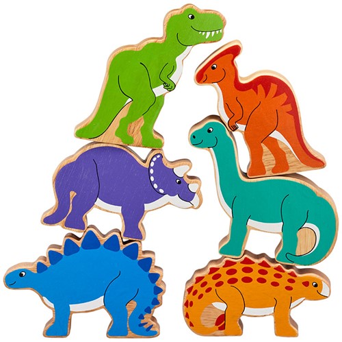 Lanka Kade - Speelset Dinosaurussen (6 delig)