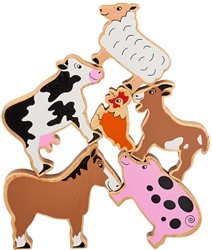 Lanka Kade - Speelset Boerderijdieren (6 delig)