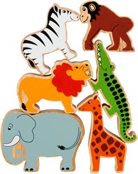 Lanka Kade - Speelset Werelddieren (6 delig)