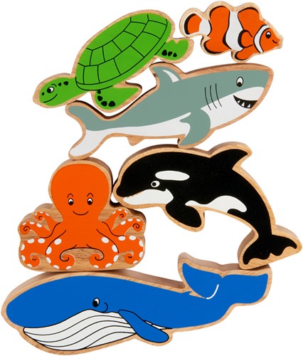 Lanka Kade - Speelset Zeedieren (6 delig)