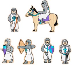 Lanka Kade - Speelset Blauwe ridder (6 delig)