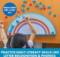 Learning Resources - ABC Arc Mat: AlphaMagnets® Set-2
