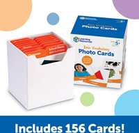 Learning Resources - Basic Vocabulary Photo Card Set-3