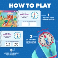 Learning Resources - Time to Learn Telling Time Activity Set-3