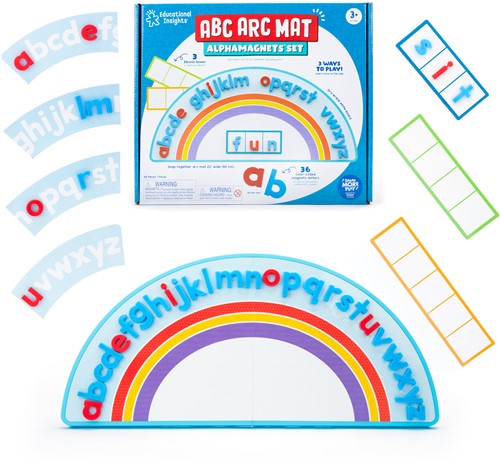 Learning Resources - ABC Arc Mat: AlphaMagnets® Set