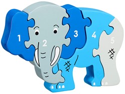 Lanka Kade - 1-5 puzzel - Olifant (5)