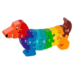 Lanka Kade - 1-10 puzzel - Hond (10)