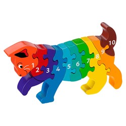 Lanka Kade - 1-10 puzzel - Kat (10)