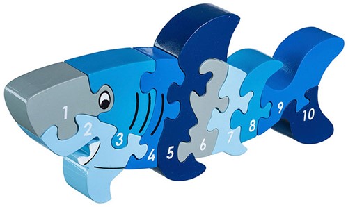 Lanka Kade - 1-10 puzzel - Haai (10)