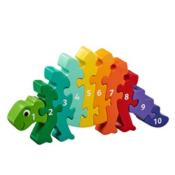 Lanka Kade - 1-10 puzzel - Dinosaurus (10)