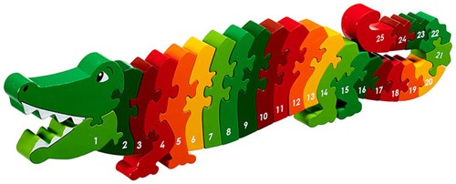 Lanka Kade - 1-25 puzzel - Krokodil Conga (25)
