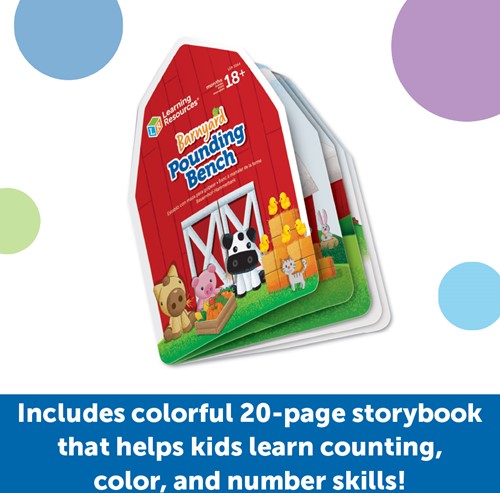 Learning Resources - Barnyard Pounding Bench-2