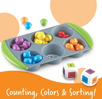 Learning Resources - Mini Muffin Match Up Math Activity Set-3