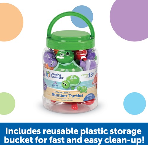 Learning Resources - Snap-n-Learn™ Number Turtles-2