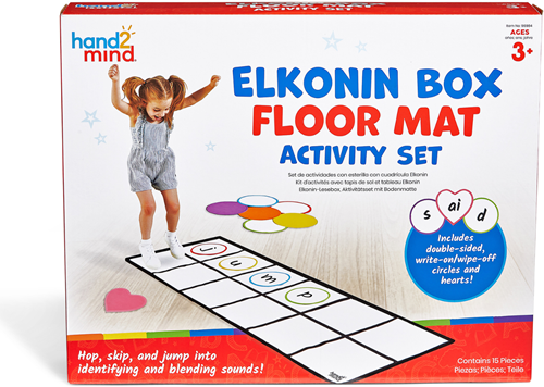 Learning Resources - Elkonin Box Floor Mat Activity Set