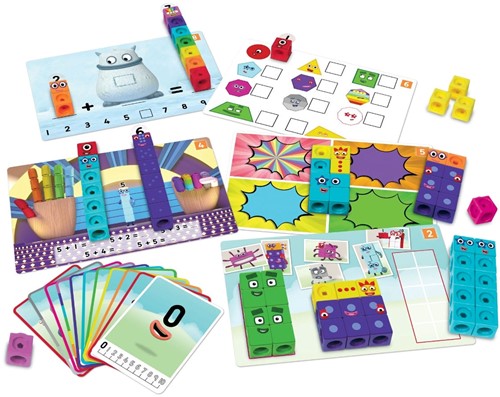 Learning Resources - MathLink® Cubes Numberblocks® 1-10 Activity Set-3