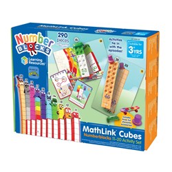 Learning Resources - MathLink® Cubes Numberblocks® 11-20 Activity Set
