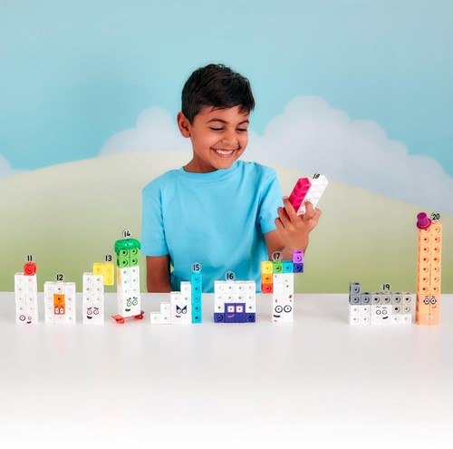 Learning Resources - MathLink® Cubes Numberblocks® 11-20 Activity Set-3