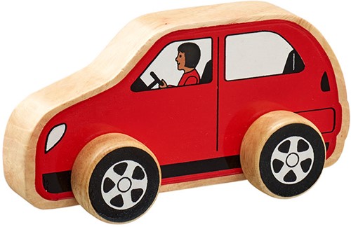 Lanka Kade - Voertuigen - Rode Auto