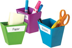 Learning Resources - Magnetic Create-a-Space™ Storage Bins (Set of 4)