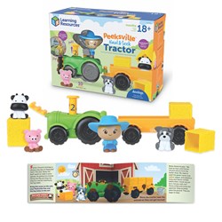 Learning Resources - Peeksville™ Haul & Seek Tractor™