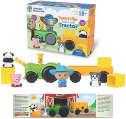 Learning Resources - Peeksville™ Haul & Seek Tractor™