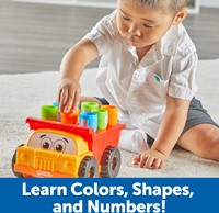 Learning Resources - Tony the Peg Stacker Dump Truck™-2