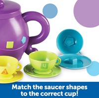 Learning Resources - Serving Shapes Tea Set-3