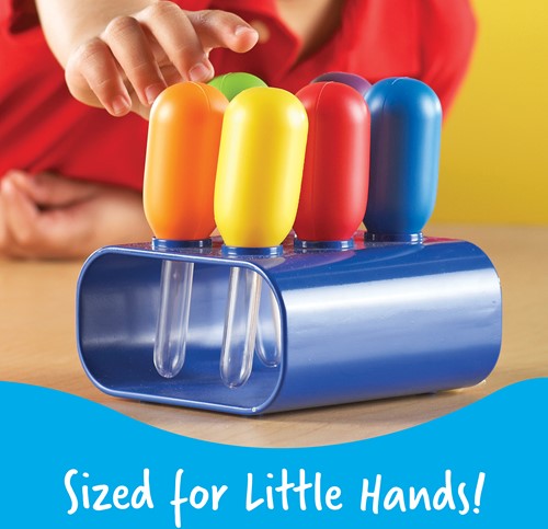 Learning Resources - Primary Science® Jumbo Eyedroppers with Stand-3