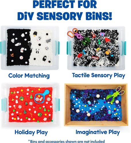 Learning Resources - Playfoam Pluffle™ Twist Black & White-3