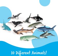 Learning Resources - Ocean Animals Counters (Set of 50)-2