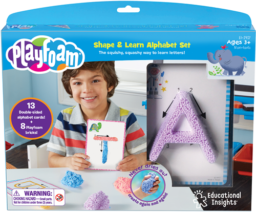 Learning Resources - Playfoam® Shape & Learn Alphabet Set