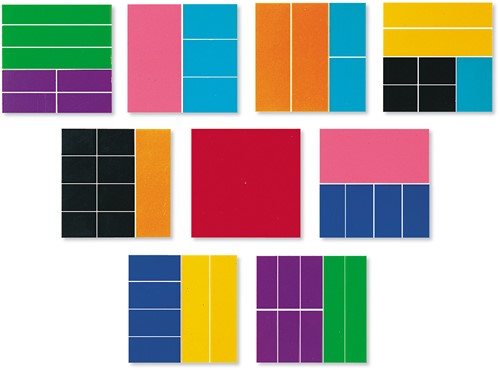 Learning Resources - Rainbow Fraction® Squares