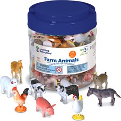 Learning Resources - Farm Animal Counters (Set of 60)
