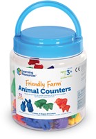 Learning Resources - Friendly Farm® Animal Counters (Set of 72)-2