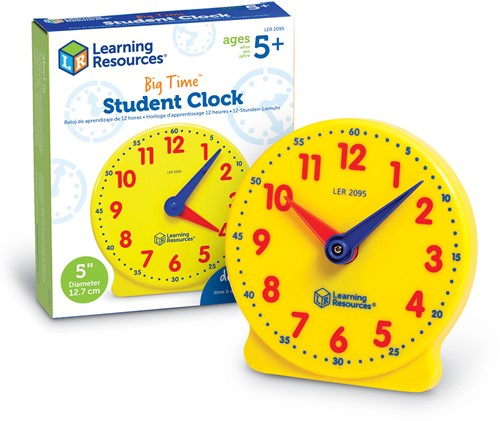 Learning Resources - Big Time® Learning Clocks® Student Clock
