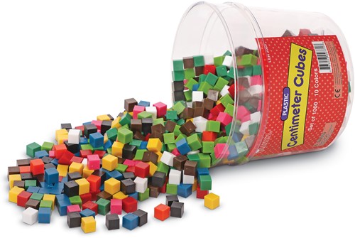 Learning Resources - Centimetre Cubes (Set of 1000)