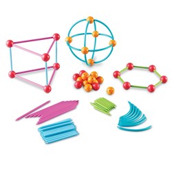 Learning Resources - Geometric Shapes Building Set