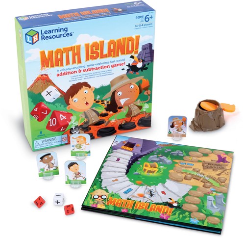 Learning Resources - Math Island! Addition & Subtraction Game