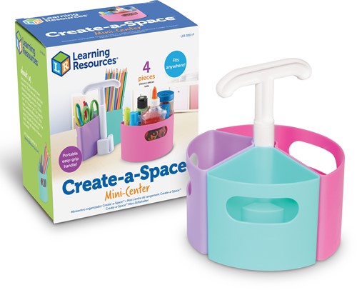 Learning Resources - Create-a-Space™ Mini-Centre - Pastel