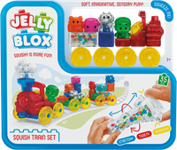 Goliath - Jelly Blox - Squish Train Set (12L)